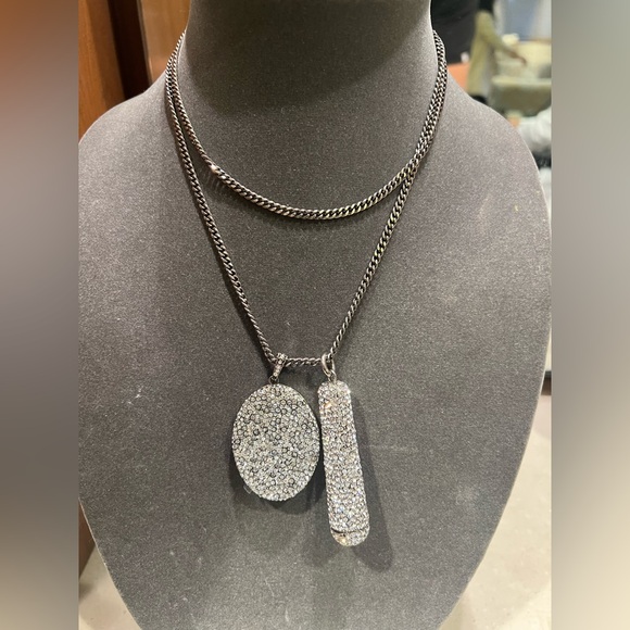 💥SOLD💥Alexander McQueen Pave Wrap crystals - Picture 3 of 9